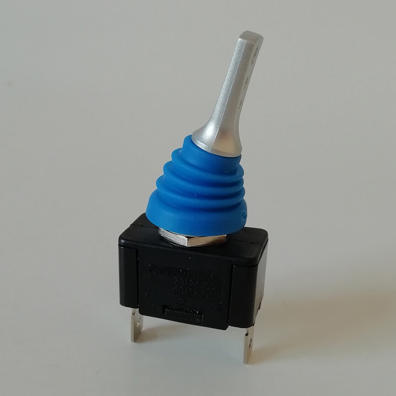 汽车摇杆开关12v40a防水钮子12mm改装拔动2脚二档自锁摇臂diy新品