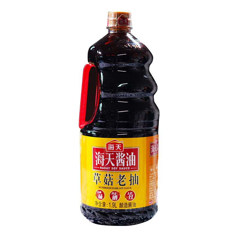 海天草菇老抽19l大桶桶装红烧烧肉猪蹄卤味酱油