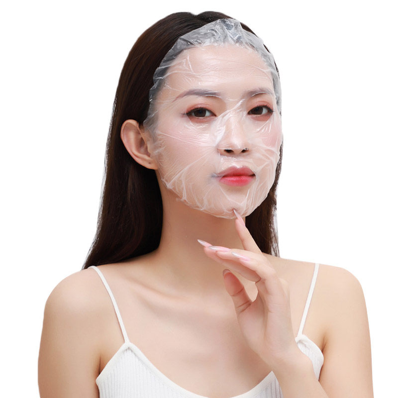 面膜一次性保鲜美容院100片塑料透明超薄锁水脸部保鲜膜