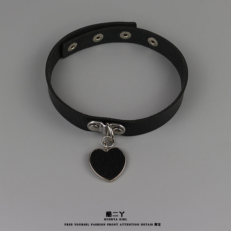 choker项圈项链牵引女朋友情趣sm锁骨母狗颈带项链