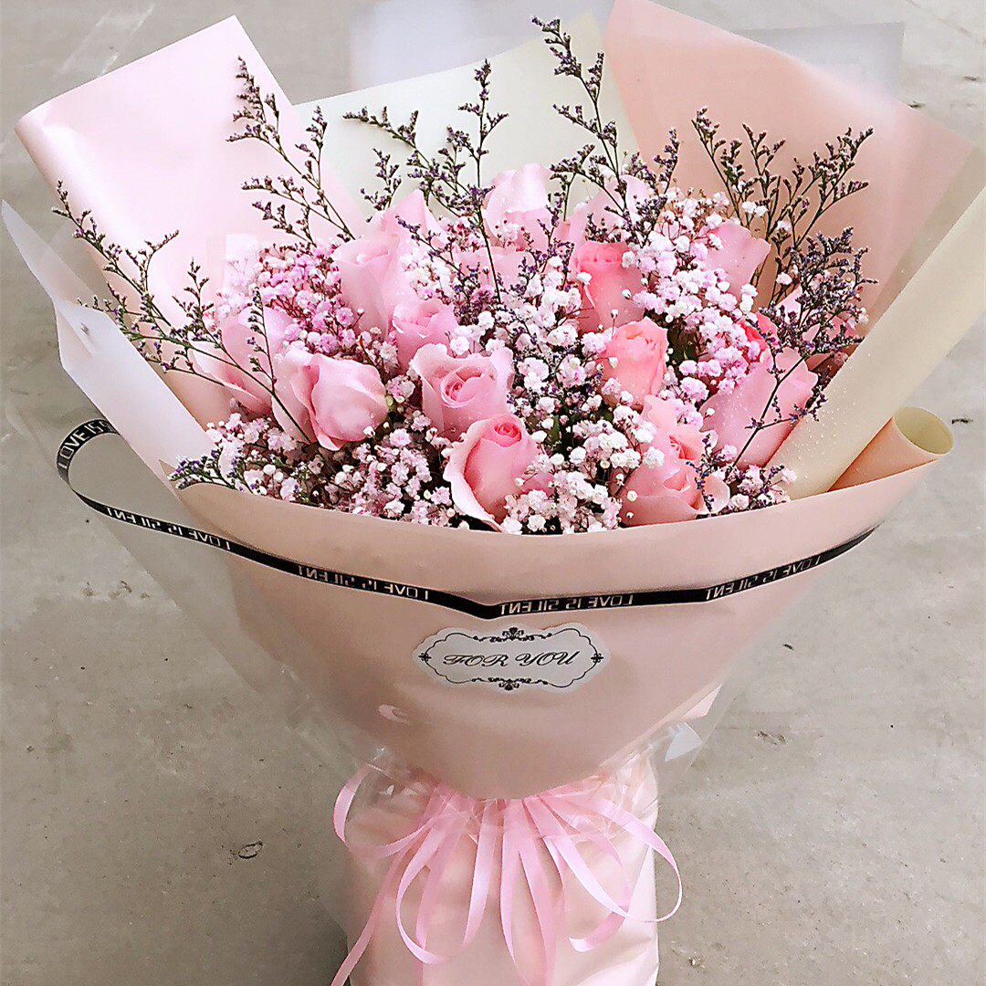 西安鲜花花店同城速递11枝21枝红玫瑰鲜花速递(同城)