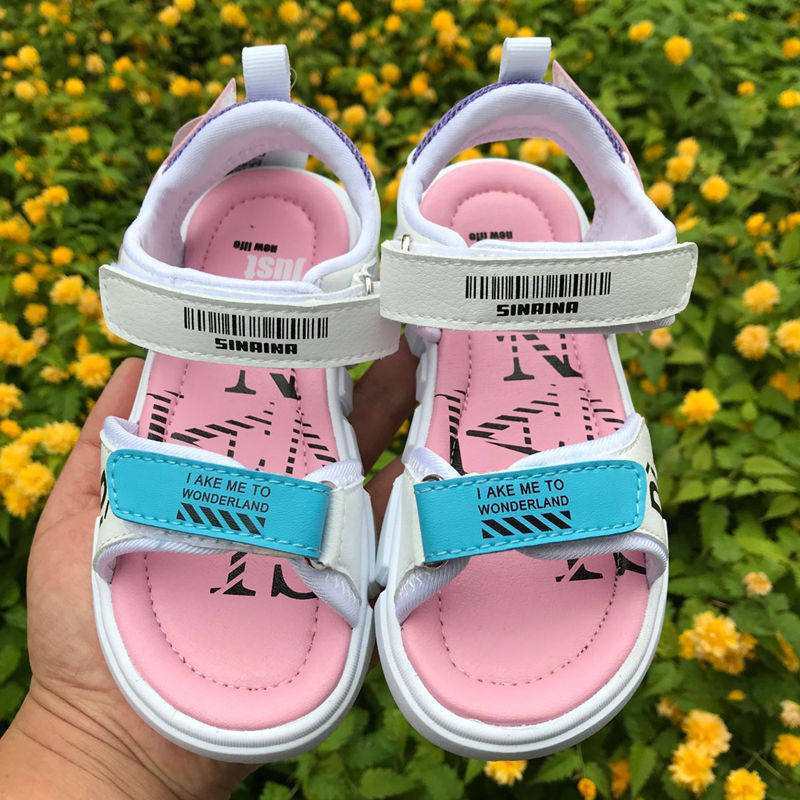 斯乃纳童鞋清仓夏款ss1920471k男女运动凉鞋儿童沙滩凉鞋