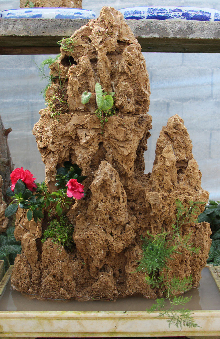 吸水上水石头石风景风景石上水石假山假山其它园艺用品