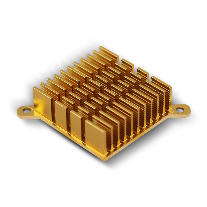 南北北桥芯片散热风扇静音主板南桥散热器纯铝散热片散热器