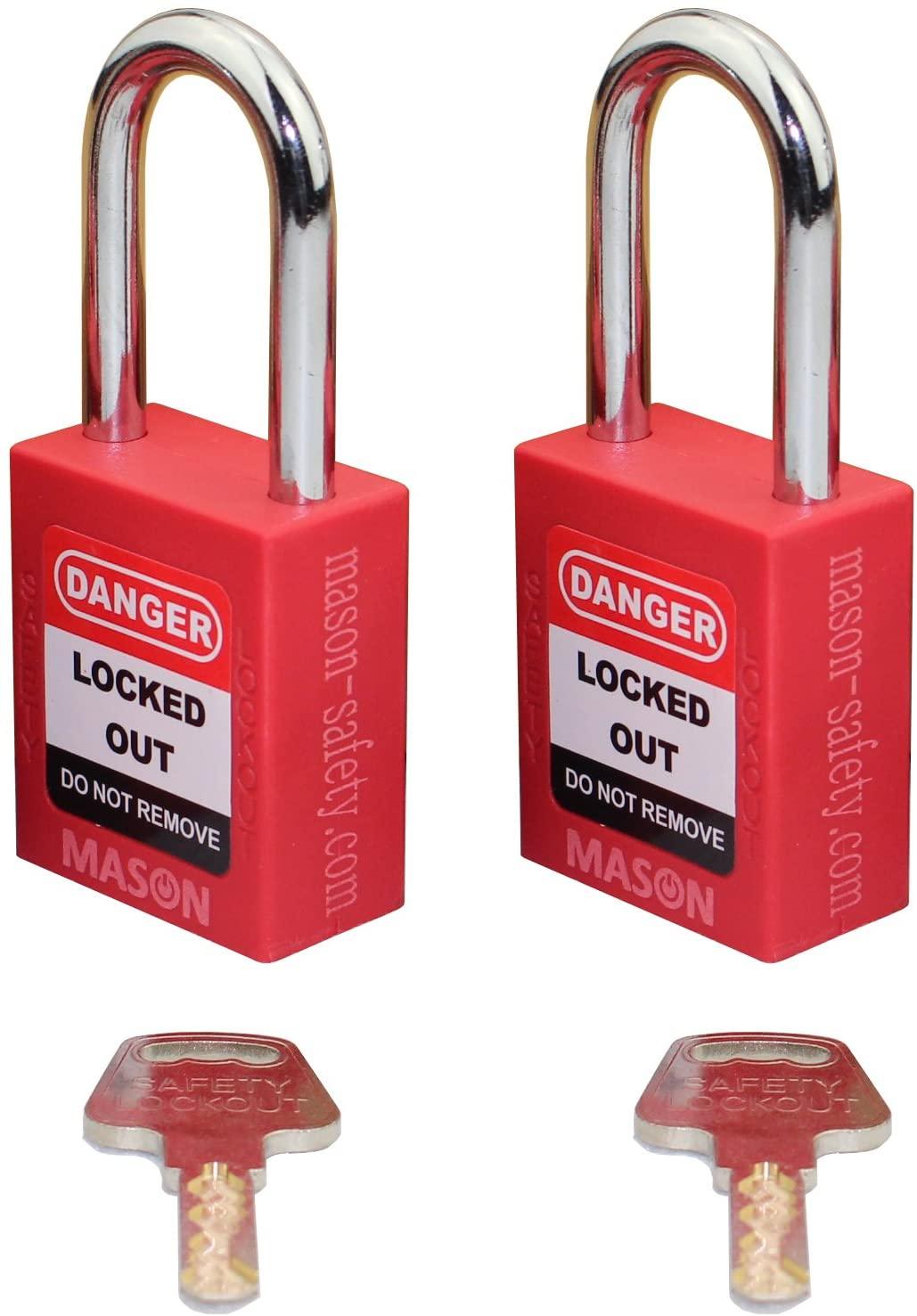 海外代购masonlockouttagout包锁alike挂锁红色1102挂锁