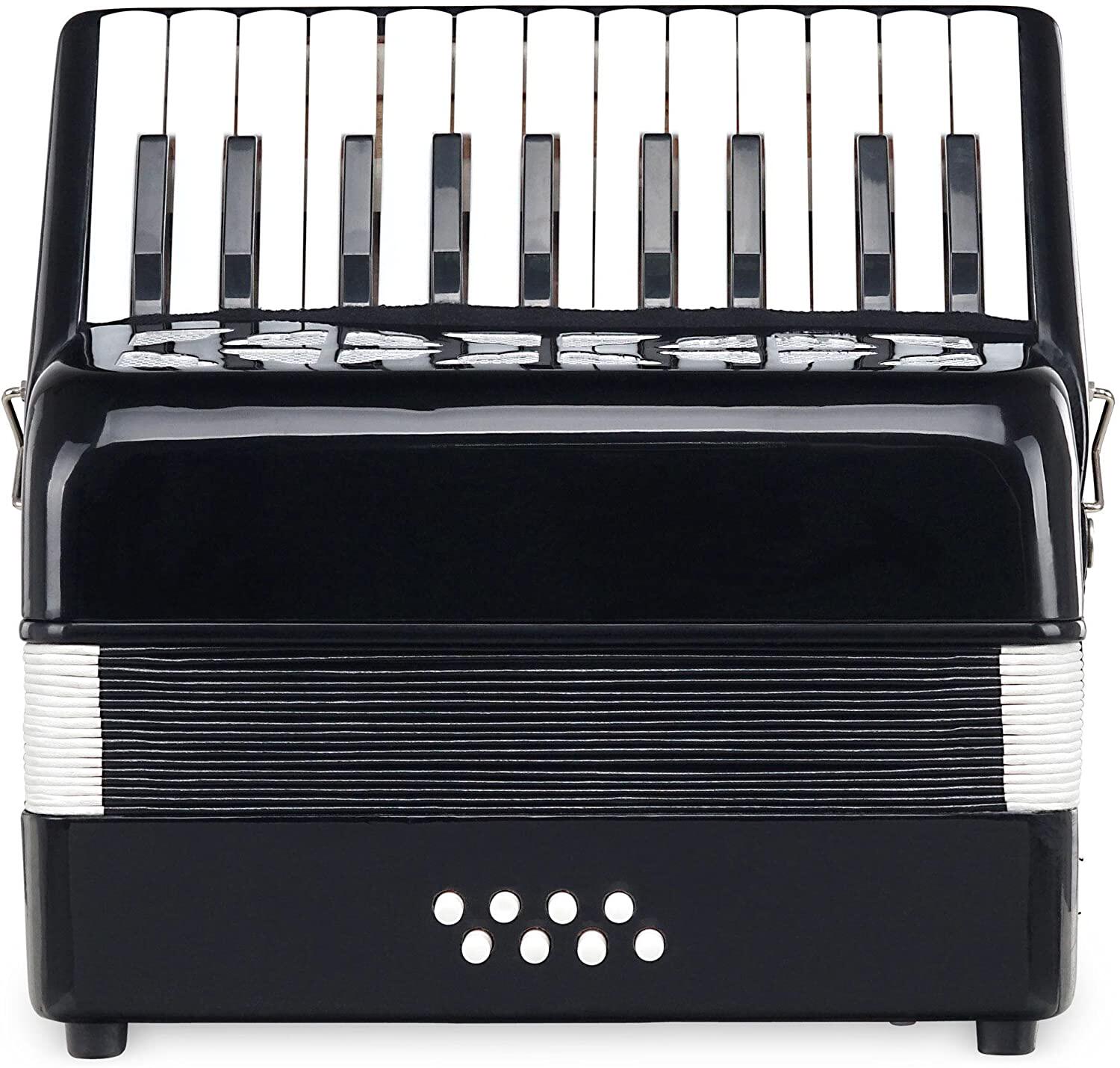 海外代购classiccantabile经典secondo初级贝斯手风琴黑色手风琴