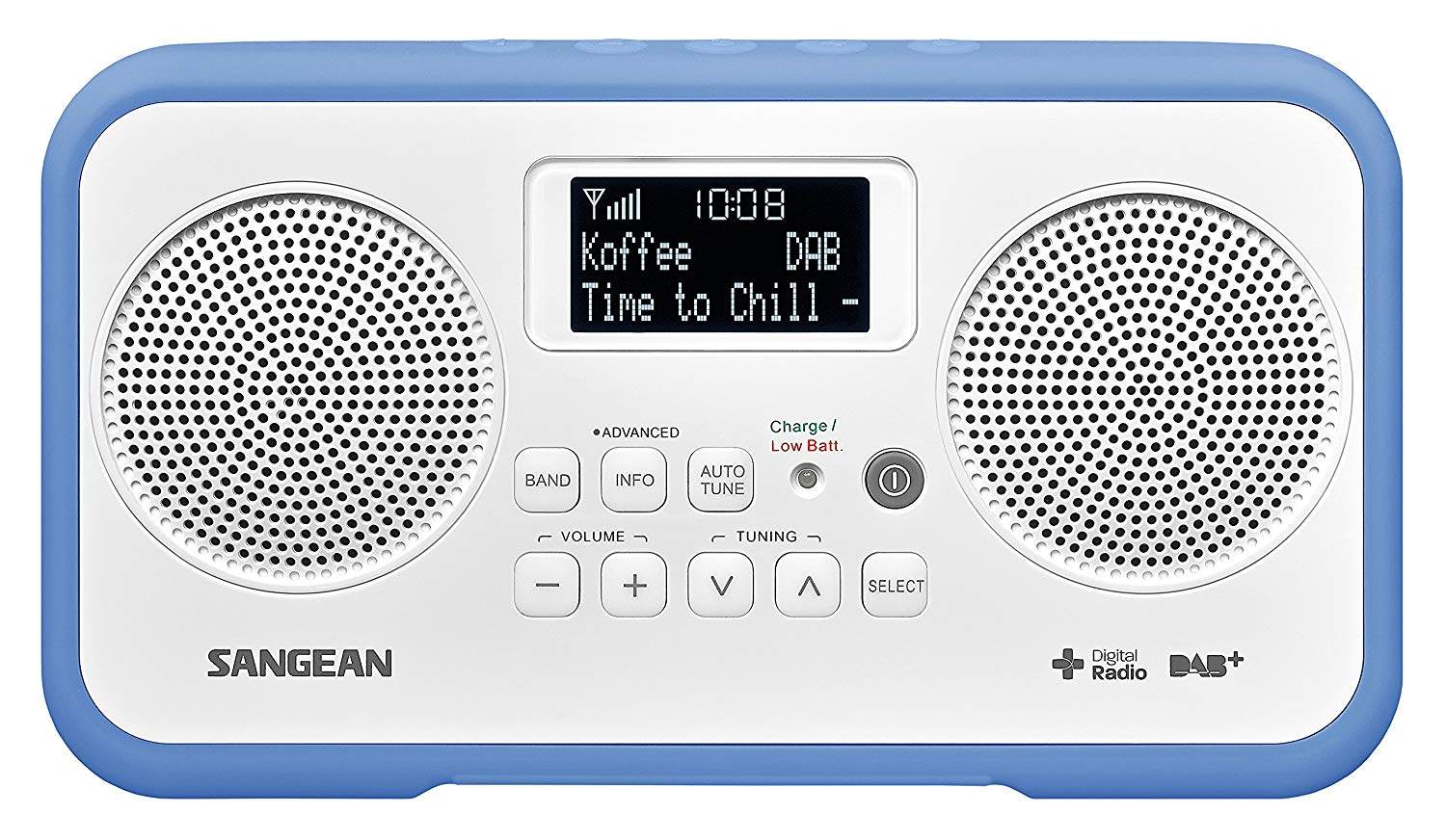 海外代购sangeandpr77便携式dab数字收音机ukw调谐器收音机