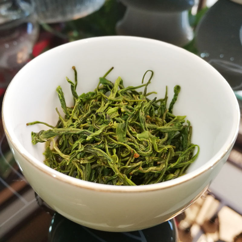 绿茶恩施富硒茶叶一级绿针200g罐装针形蒸青其它绿茶