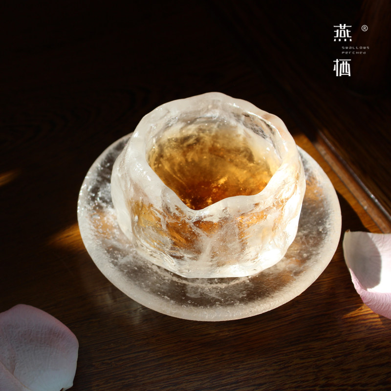 冰冻手工茶道日本杯垫茶具功夫茶功夫热茶隔热茶托