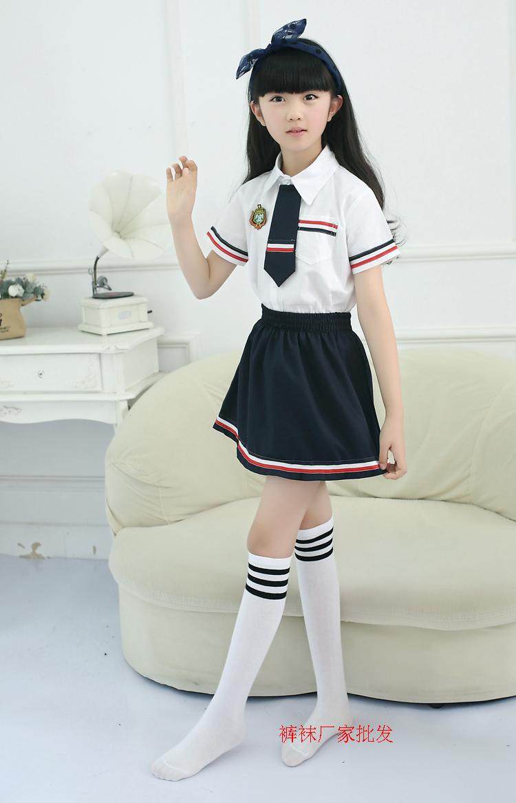中小学生三杠过膝运动袜春夏男女儿童足球演出条纹中长筒袜子纯棉