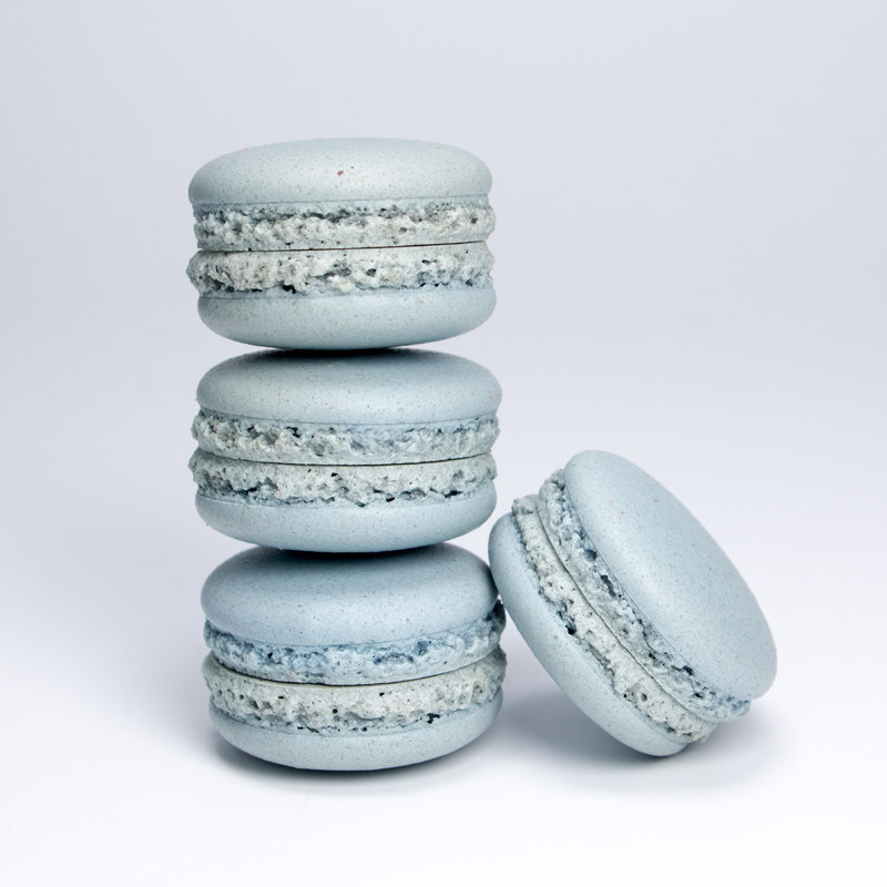 马卡龙甜点无夹心饼胚蛋糕装饰蓝色婚礼宴会甜品台网红美食