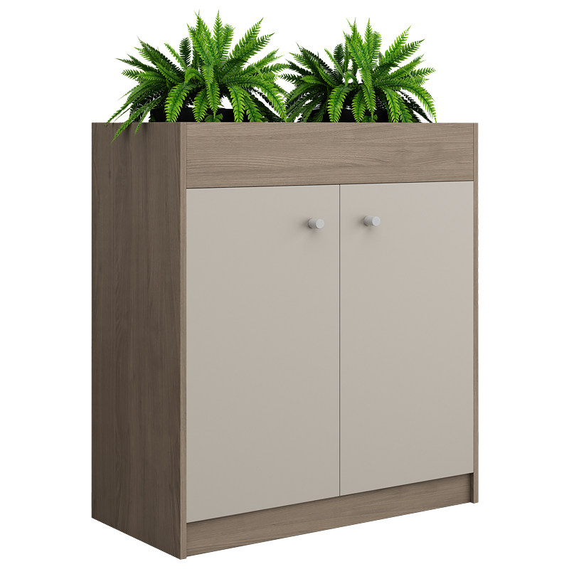 办公室花槽柜隔断矮柜办公柜子储物柜落地文件柜收纳矮柜