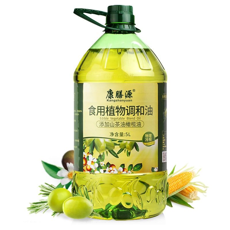 康膳源山茶橄榄食用油转基因健康调和油醇香5l调和油