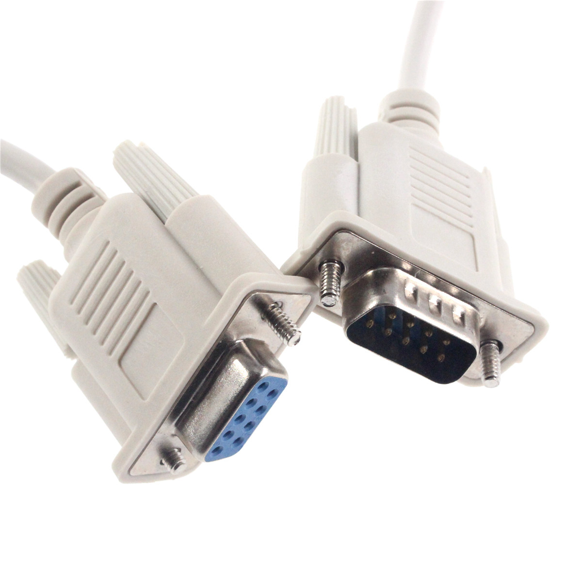 db9串口对公交叉型窜口rs232延长线连接线