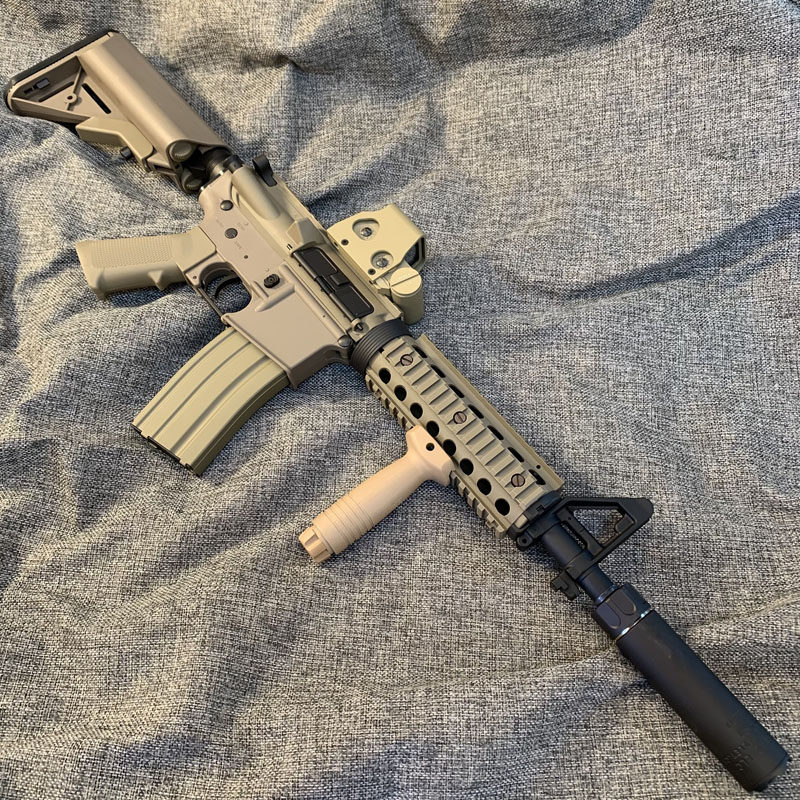 军典司马m4-cqb电动连发软弹玩具枪仿真可发射电动玩具枪