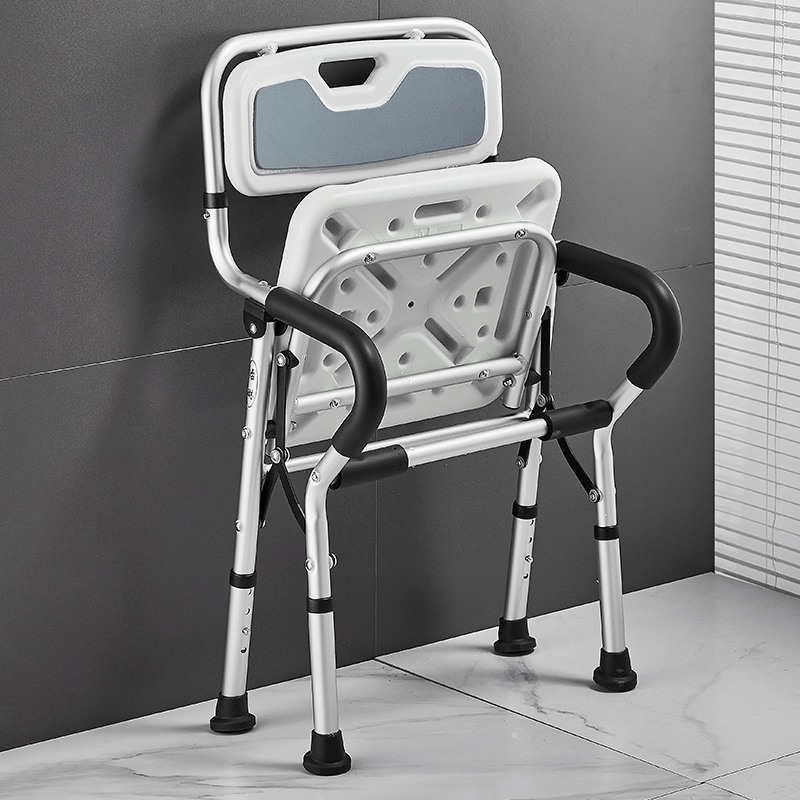 老人洗澡用的椅子淋浴折叠座椅残疾沐浴冲凉浴室扶手