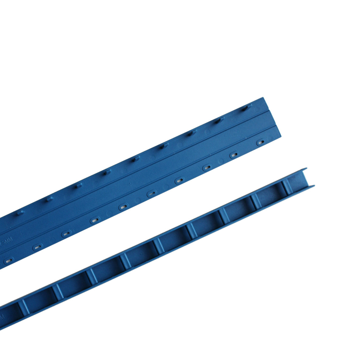 装订夹条3mm白色塑料十孔夹条5mm10mm15mm压条10孔装订条100支装