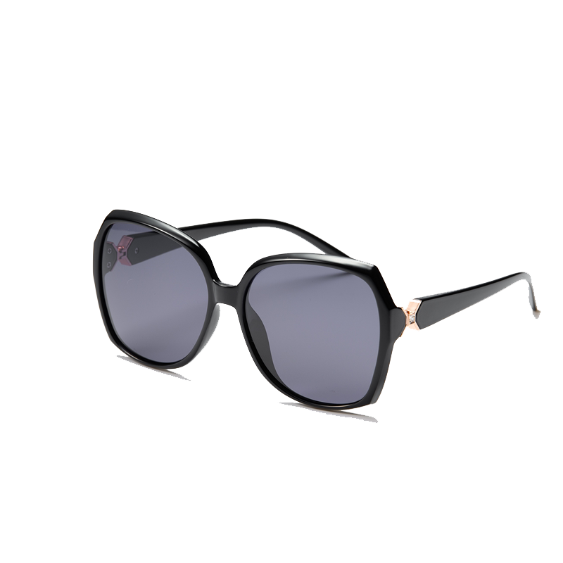 威派墨镜女太阳镜ins大脸防紫外线显瘦韩版潮街拍复古gm圆脸眼镜