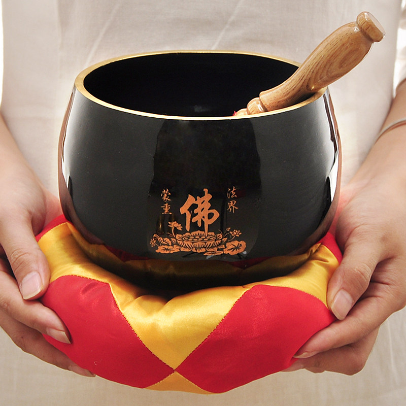 纯铜日式铜罄佛音钵铜钵盂佛音碗修行钵颂钵法器铜庆供奉佛教用品