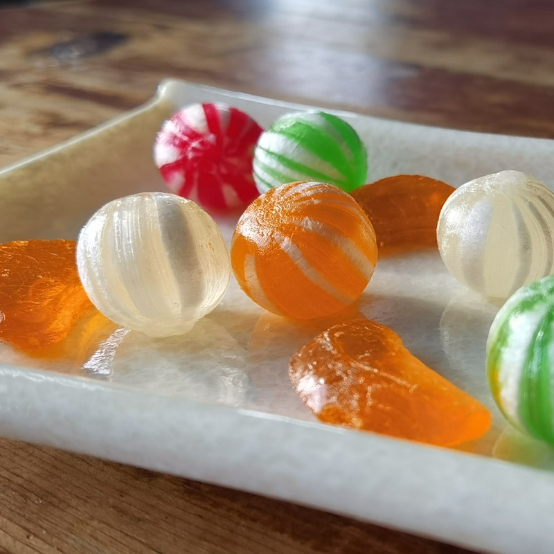 光腚糖球东北特产老式彩色多味水果糖硬糖糖块传统糖果