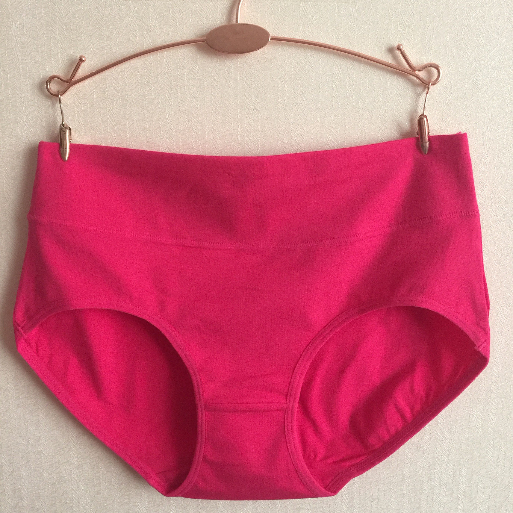 内裤女纯棉100%全棉档抗菌中腰大码女士妈妈高腰少女透气三角裤头