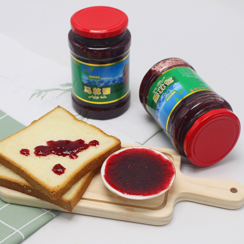 新疆伊犁天堂果园马林树莓果酱盆子酸奶早餐酱类调料
