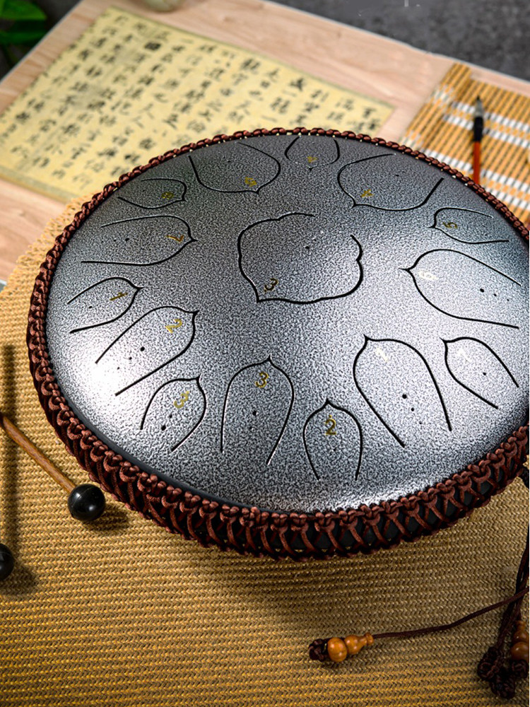 空灵莲花音鼓全音优质打击乐器花鼓色空儿童初学者空灵鼓