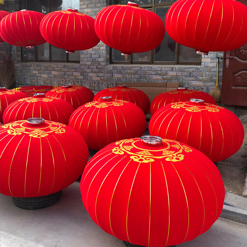 欢度春节新年特大号灯笼直径1米15米2米户外灯笼