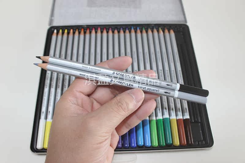 德国施德楼125m24金钻水溶性彩色铅笔24色铅笔