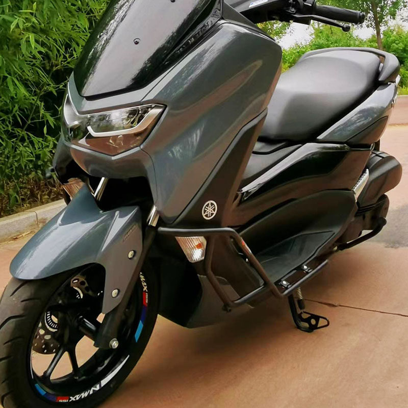 适用于雅马哈nmax155保险杠前护杠防摔杠防摔改装尾架尾摩托车保险杠