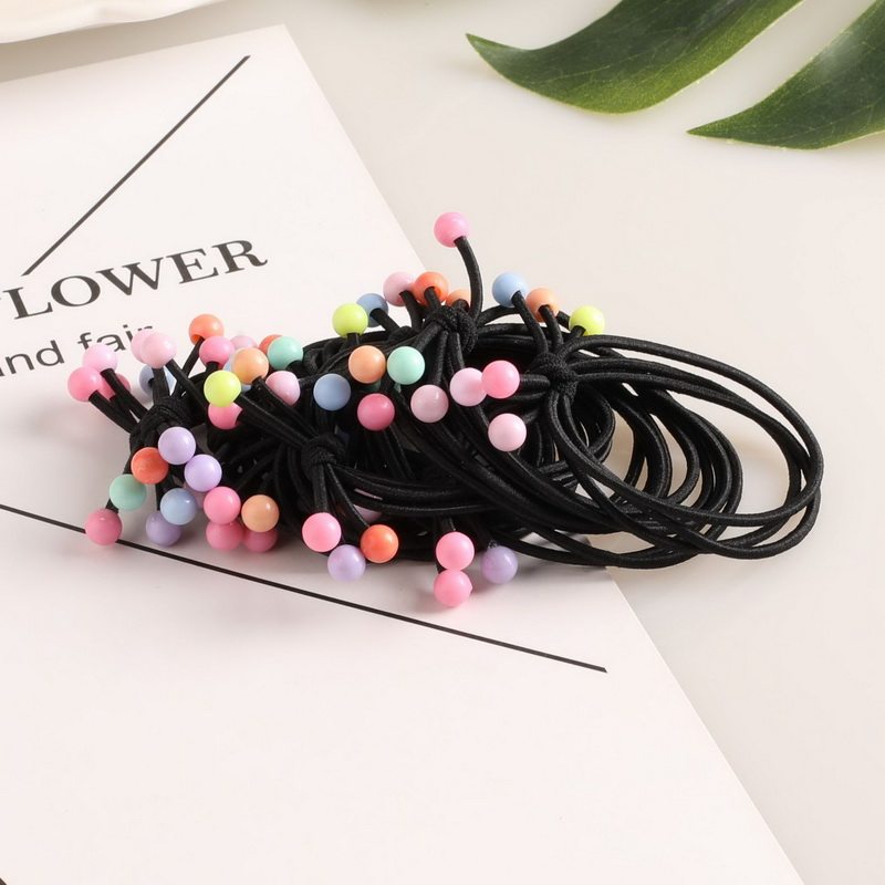 20-60根可选韩国网红主播皮筋细头绳绑头发绳橡皮筋发圈扎头发绳