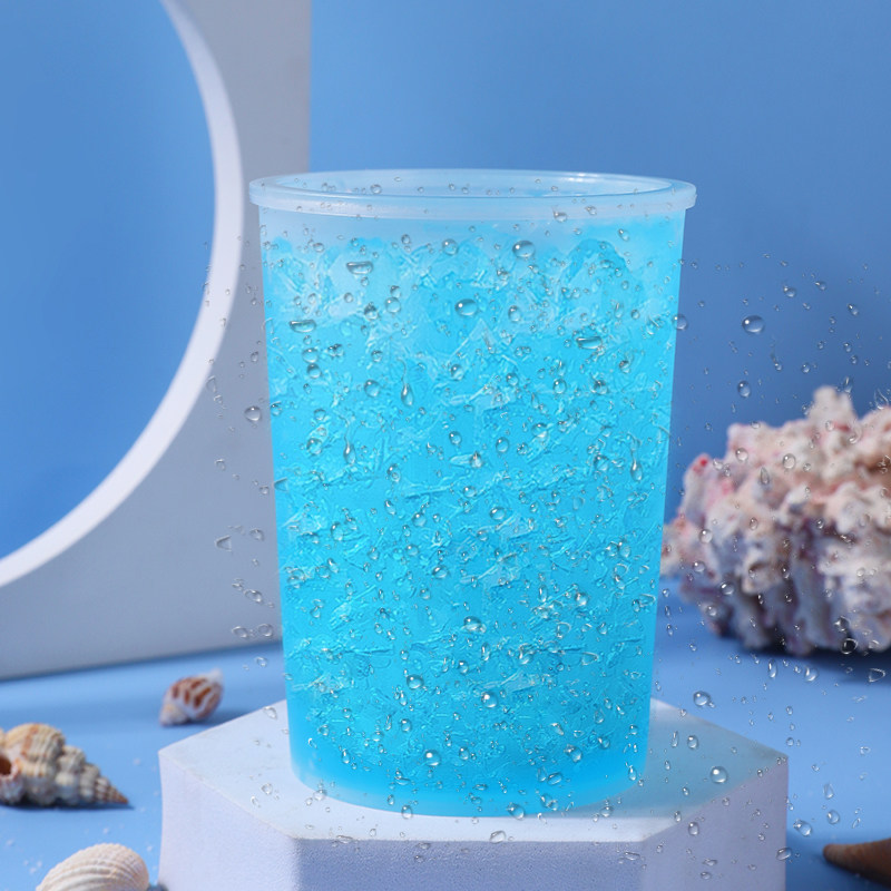 网红速冰杯双层制冷碎冰杯大号350ml