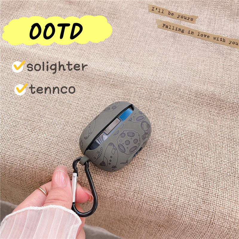 太空人适用vivotws2保护套tws2e保护耳机套水可爱卡通耳机保护套