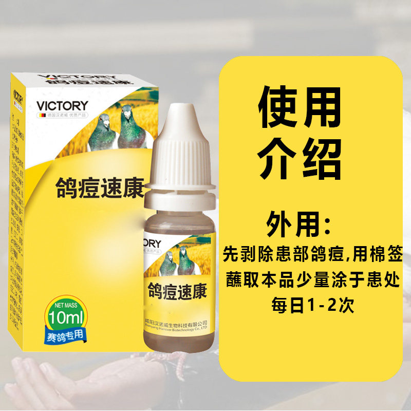 鸽痘汉诺威鸽药速康10ml风疹信赛用品医疗用品