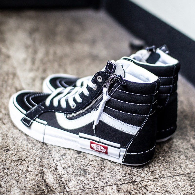 vans范斯sk8-hireissuecap解构高帮男女休闲板鞋帆布鞋