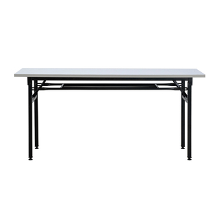 折叠会议桌办公桌长条桌条形桌培训桌阅览洽谈简易活动长桌 美司