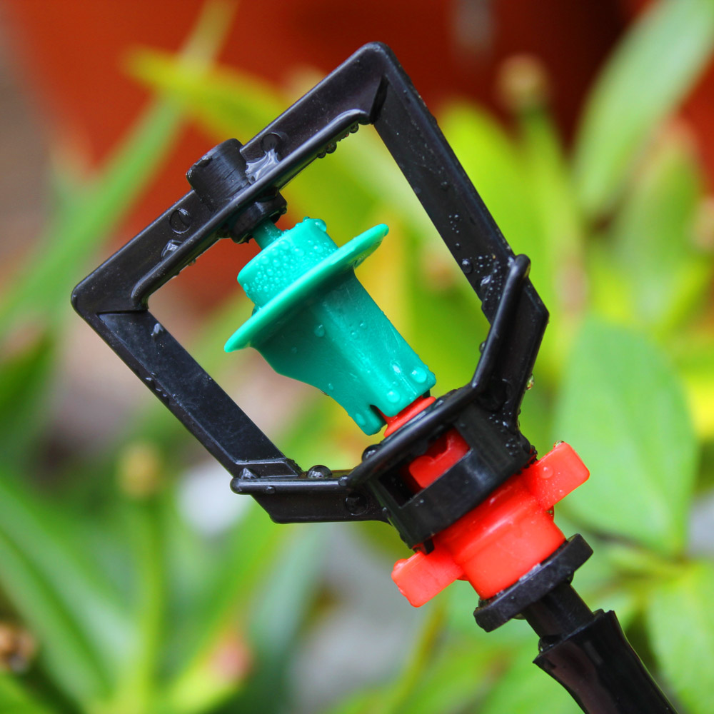 360度旋转喷头 大棚倒挂 框架旋转微喷头 大棚灌溉 滴灌旋转