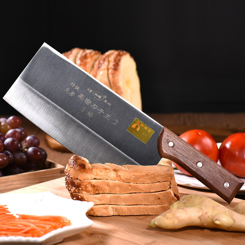合金钢1号桑刀王家用锋利高密菜厨房刀具切片切菜切肉刀开刃