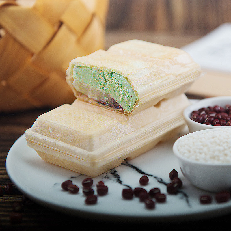 礼拜天东北北方红豆糯米冰淇淋雪糕冷饮冰激凌15包冰淇淋