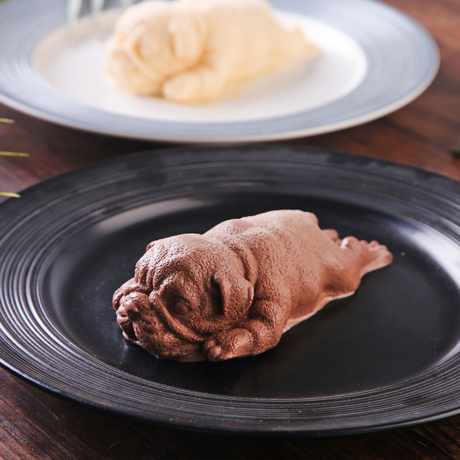 【买一送一同款】网红小狗3d立体冰淇淋沙皮狗冰激凌雪糕冷饮1盒