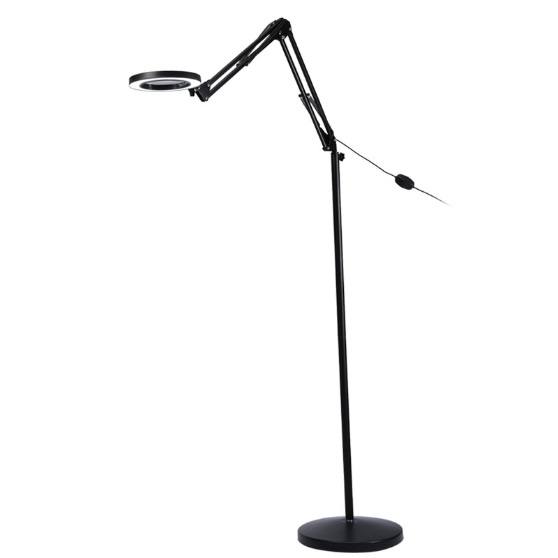 护眼led落地灯 冷暖无影灯半永久纹眉纹身美甲美容纹绣放大镜台灯