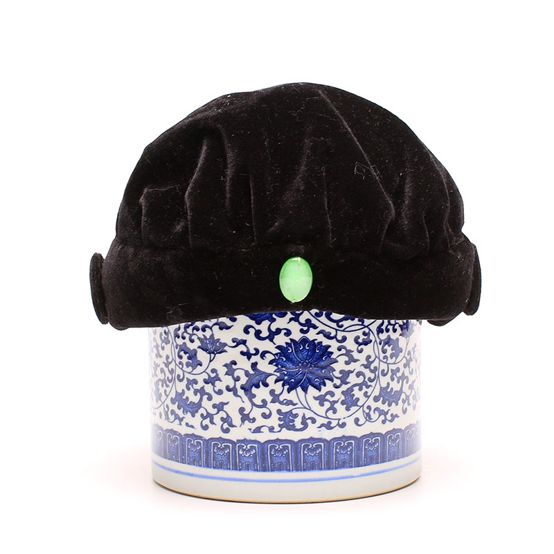 正品老字号马聚源老北京冬季中老年绒面老婆婆帽老太太地主婆帽子