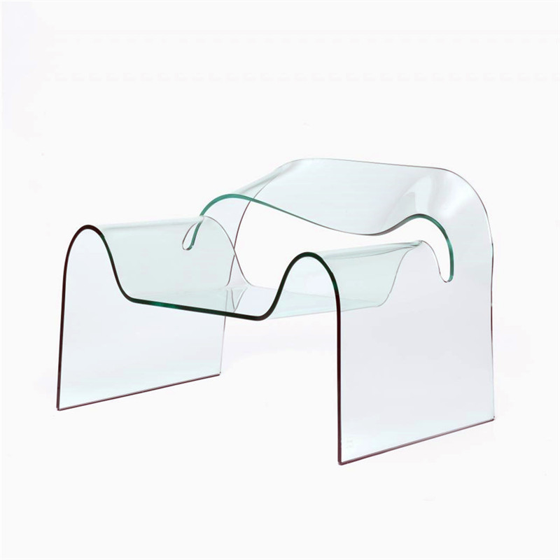 意大利fima ghost 玻璃幻影幽灵椅设计师cini boeri 经典款扶手椅-mc