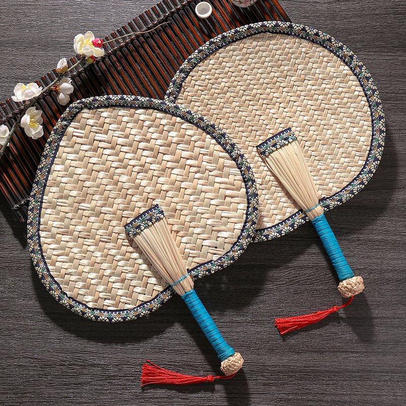 扇子夏季手工编织老式大蒲扇儿童手摇摇扇夏天扇子