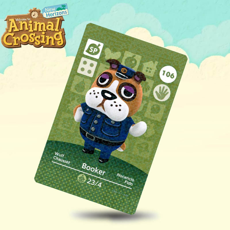 动森amiibo动物之森游戏卡小润定制村民单卡动amibo门禁智能卡