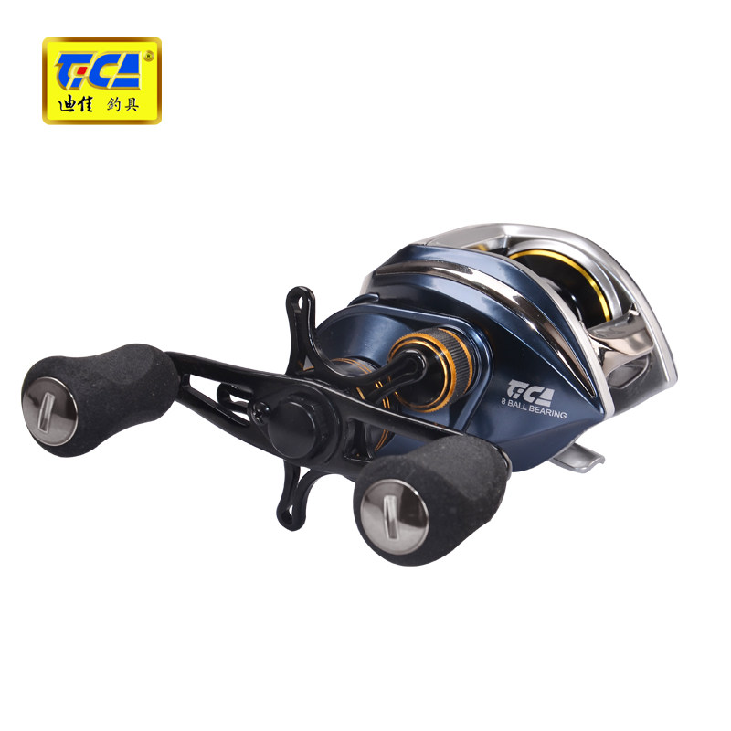 迪佳gca100101水滴轮路亚轮鼓轮摇轮分左右手摇把正品特卖