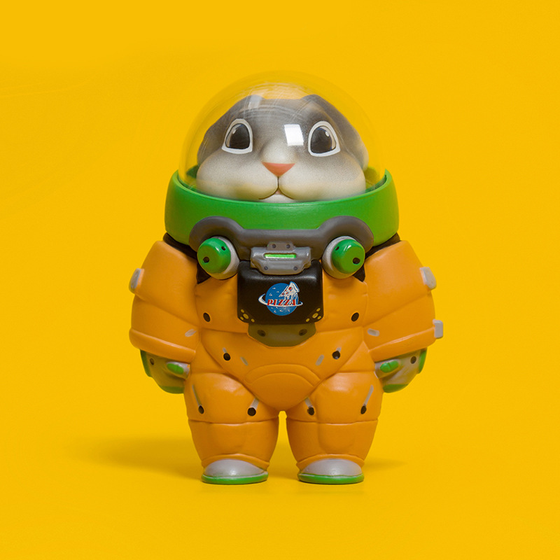 手办太空奇遇记盲盒柴犬动物土拨鼠宇航宇航员员猫其他模型玩具