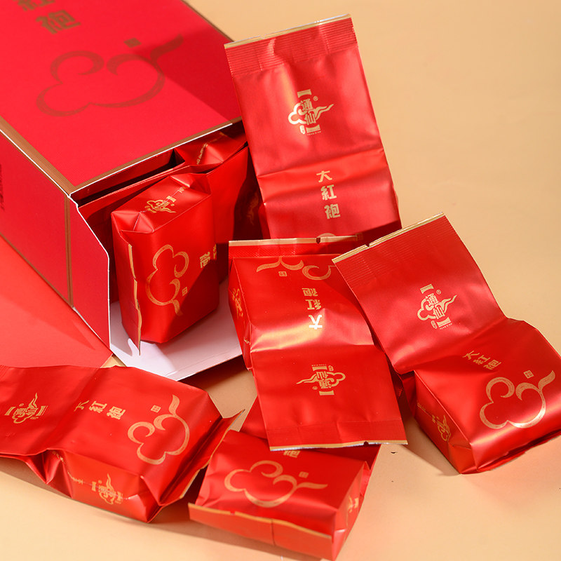 通仙牌醇香型清大红袍160g正宗武夷岩茶厂家大红袍