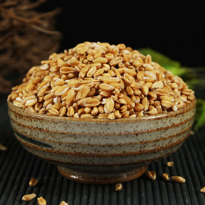 浮小麦盗汗浮小麦茶500克包邮另买甘草大枣浮麦