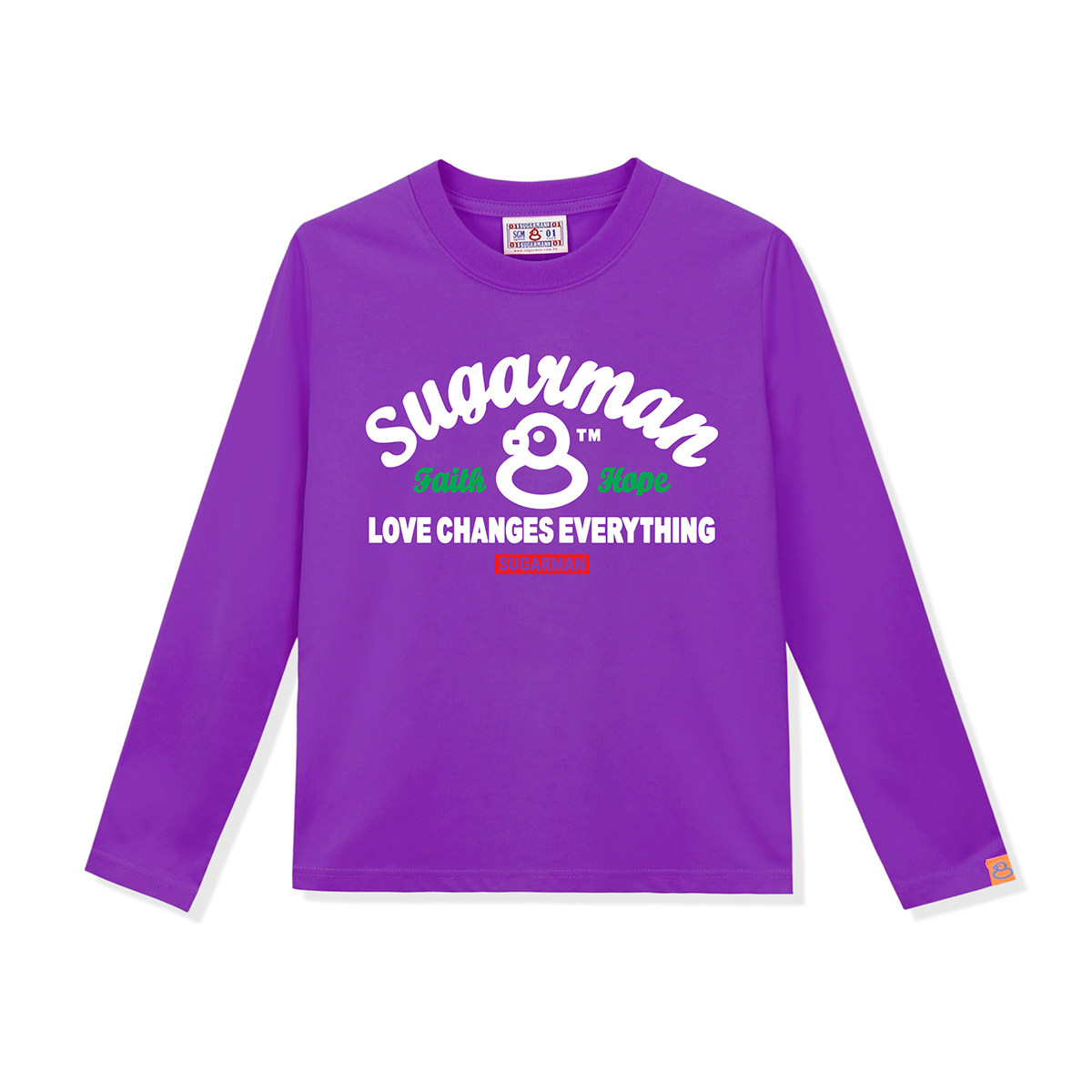 sugarman糖人香港潮牌2020小黄鸭时尚百搭图案长袖t恤